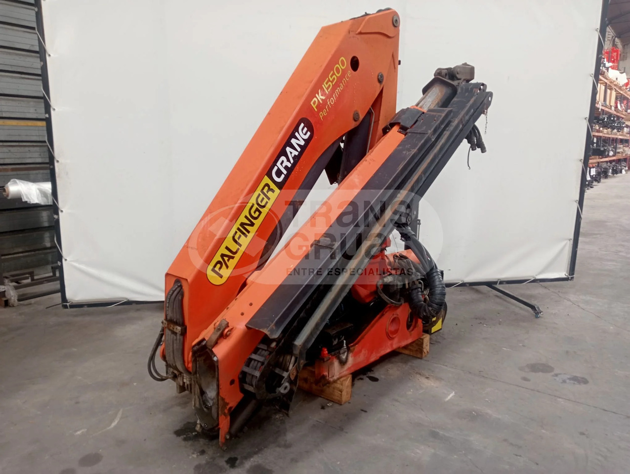 Grúa hidráulica Palfinger PK 15500 - Grua para camião: foto 2 Grúa hidráulica Palfinger PK 15500 - Grua para camião: foto 2