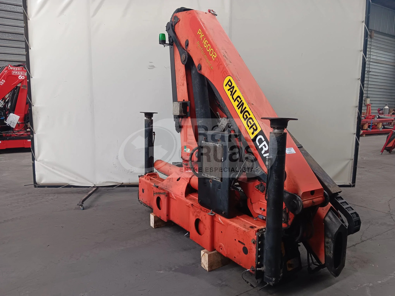 Grúa hidráulica Palfinger PK 16002 - Grua para camião: foto 3 Grúa hidráulica Palfinger PK 16002 - Grua para camião: foto 3