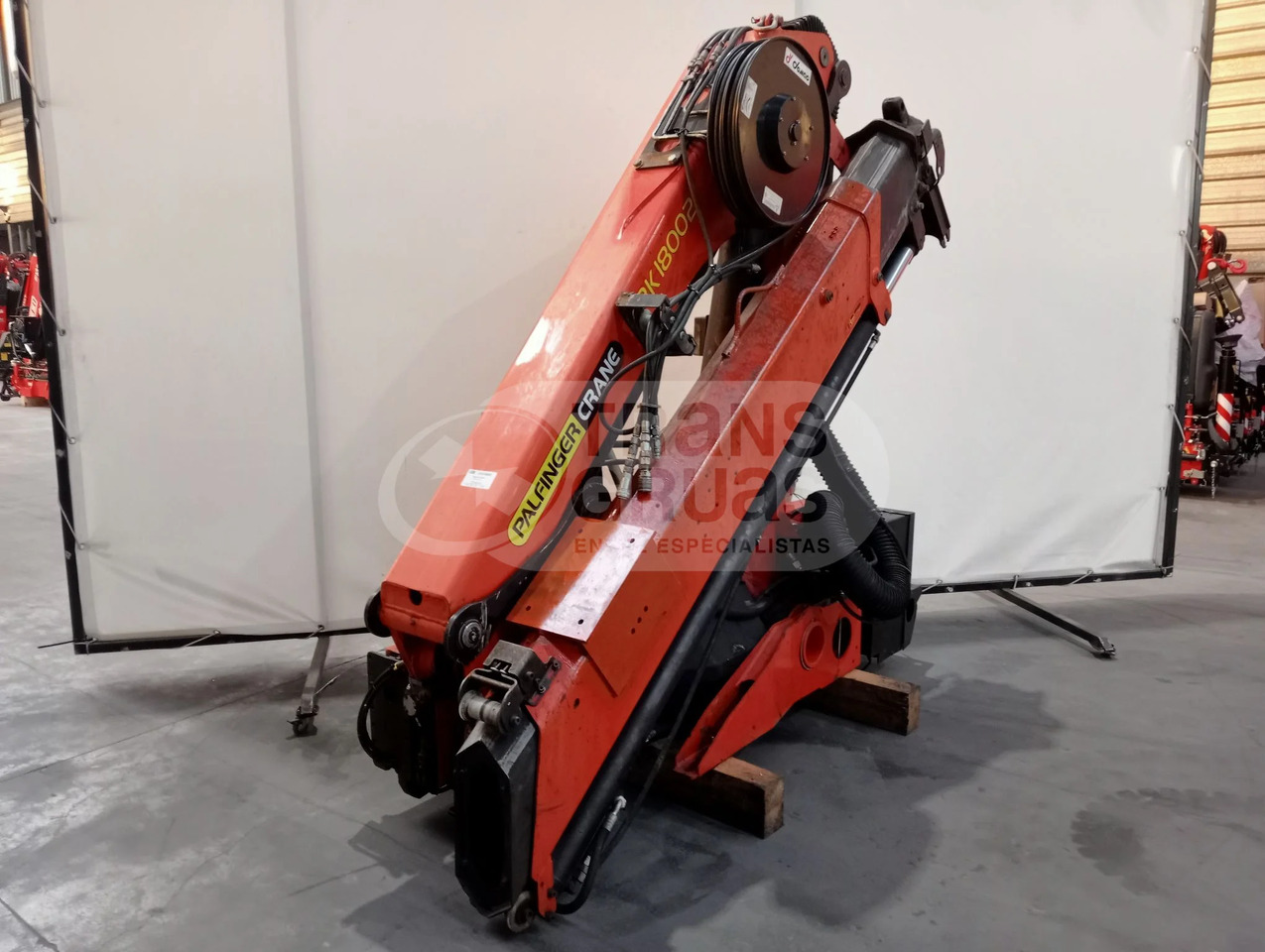 Grúa hidráulica Palfinger PK 18002 EH - Grua para camião: foto 1 Grúa hidráulica Palfinger PK 18002 EH - Grua para camião: foto 1