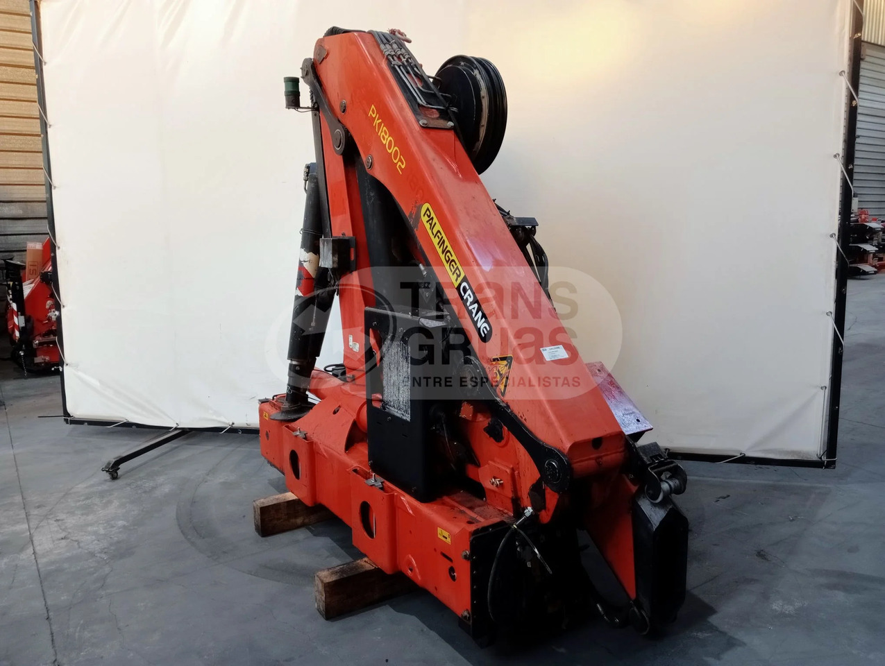 Grúa hidráulica Palfinger PK 18002 EH - Grua para camião: foto 4 Grúa hidráulica Palfinger PK 18002 EH - Grua para camião: foto 4