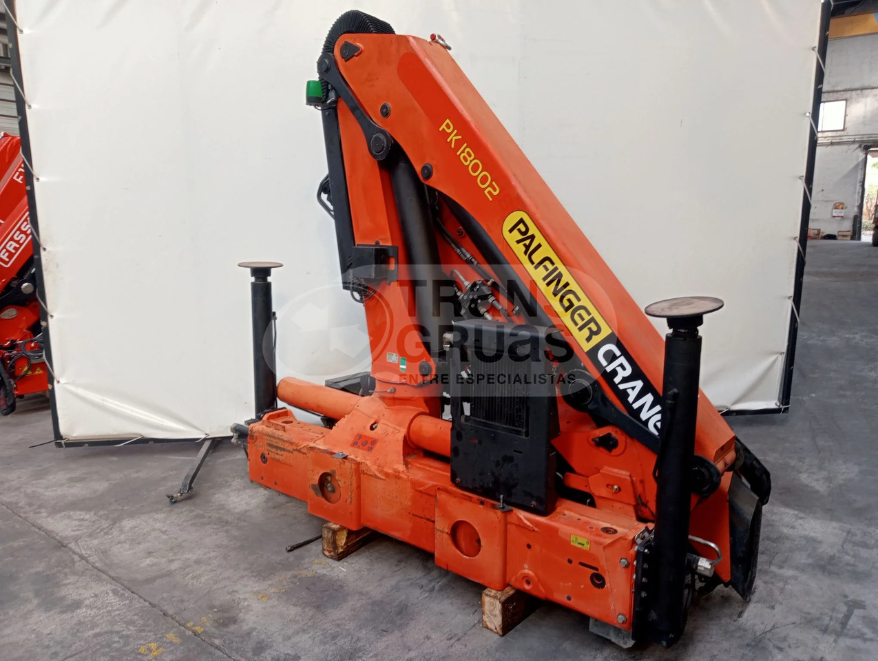 Grúa hidráulica Palfinger PK 18002 EH - Grua para camião: foto 3 Grúa hidráulica Palfinger PK 18002 EH - Grua para camião: foto 3