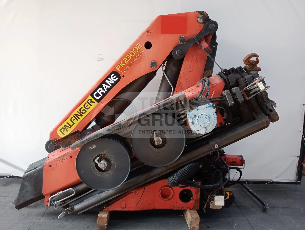 Grúa hidráulica Palfinger PK 23002 - Grua para camião: foto 1 Grúa hidráulica Palfinger PK 23002 - Grua para camião: foto 1
