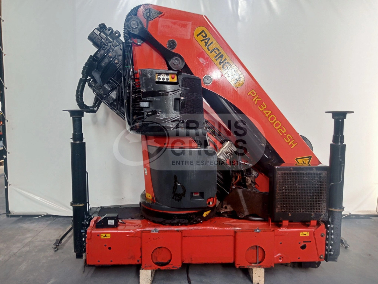 Grúa hidráulica Palfinger PK 34002 SH - Grua para camião: foto 1 Grúa hidráulica Palfinger PK 34002 SH - Grua para camião: foto 1