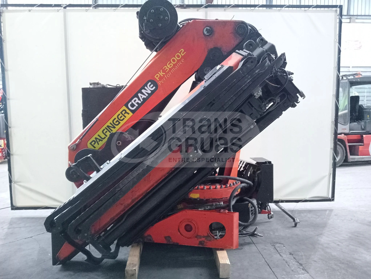 Grúa hidráulica Palfinger PK 36002 - Grua para camião: foto 1 Grúa hidráulica Palfinger PK 36002 - Grua para camião: foto 1