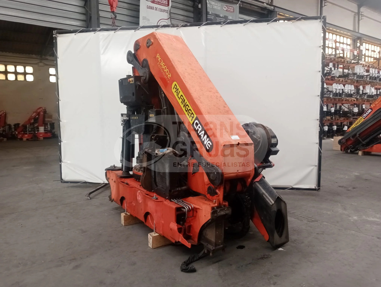 Grúa hidráulica Palfinger PK 36002 - Grua para camião: foto 4 Grúa hidráulica Palfinger PK 36002 - Grua para camião: foto 4