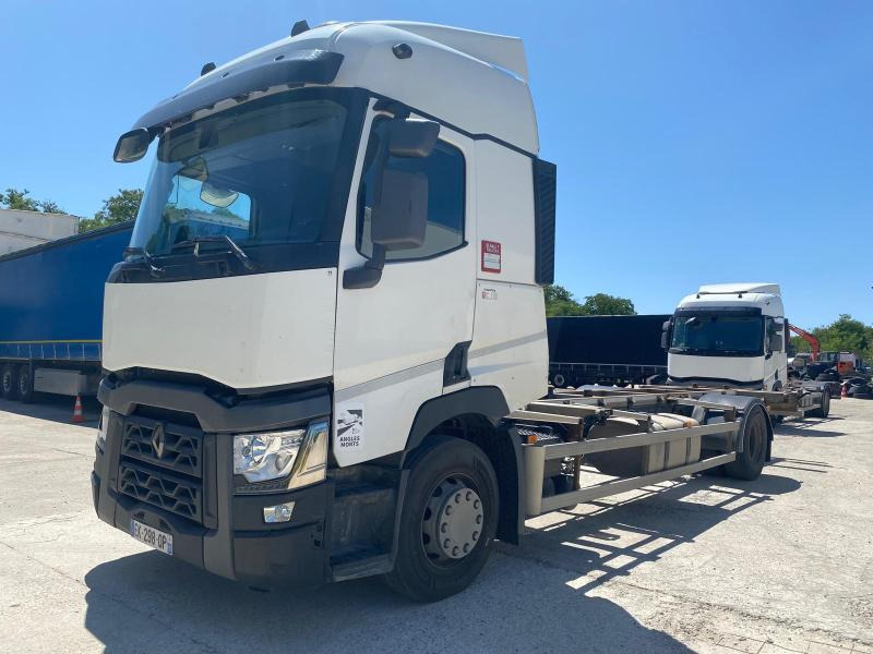 Renault Gamme T 460 - Camião transportador de contêineres/ Caixa móvel: foto 1 Renault Gamme T 460 - Camião transportador de contêineres/ Caixa móvel: foto 1