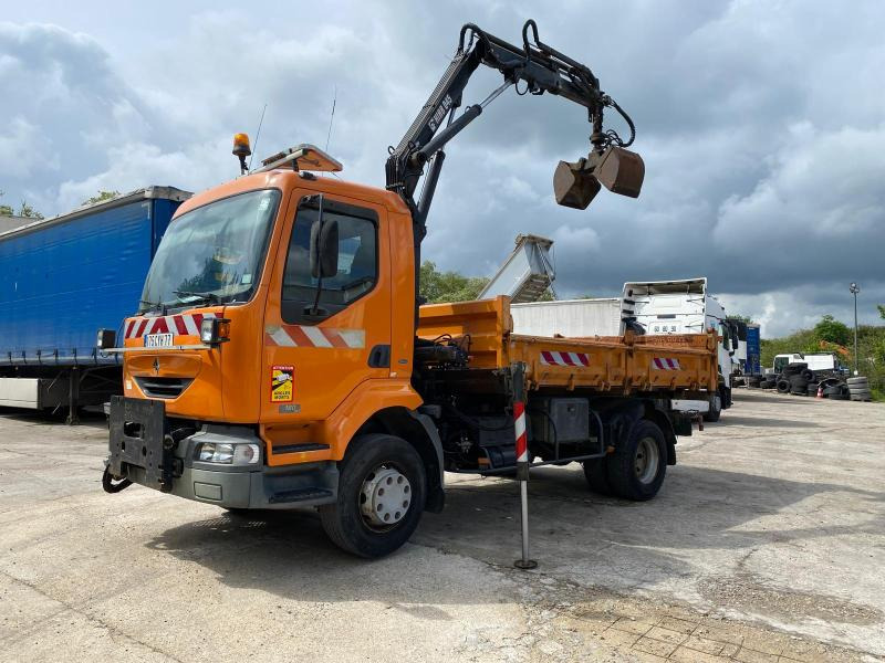 Renault Midlum 180 - Camião basculante, Camião grua: foto 5 Renault Midlum 180 - Camião basculante, Camião grua: foto 5