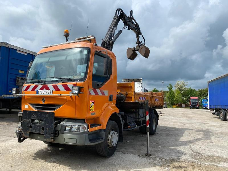 Renault Midlum 180 - Camião basculante, Camião grua: foto 4 Renault Midlum 180 - Camião basculante, Camião grua: foto 4