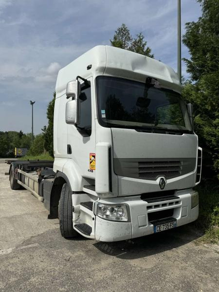 Renault Premium 430 - Camião transportador de contêineres/ Caixa móvel: foto 1 Renault Premium 430 - Camião transportador de contêineres/ Caixa móvel: foto 1