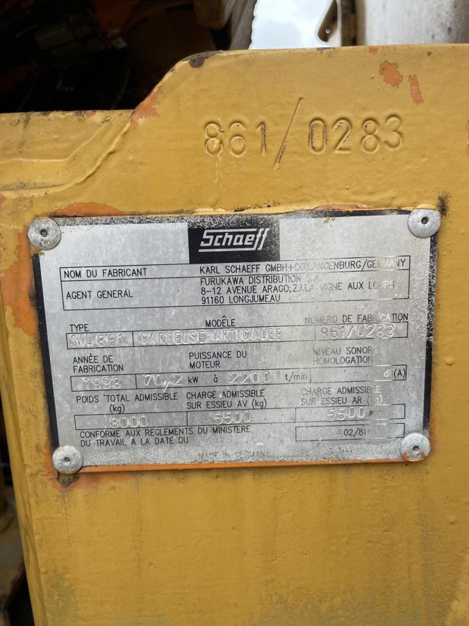 Pá carregadora de rodas Schäffer SJK 861: foto 7 Pá carregadora de rodas Schäffer SJK 861: foto 7
