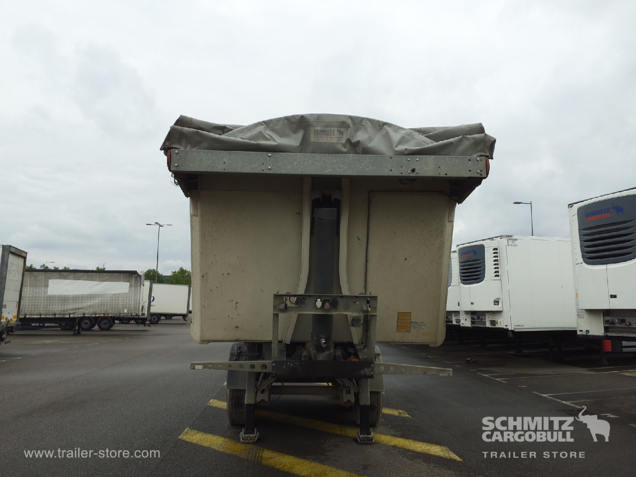 Semi-reboque basculante SCHMITZ Tipper Alu-square sided body 27m³: foto 9
