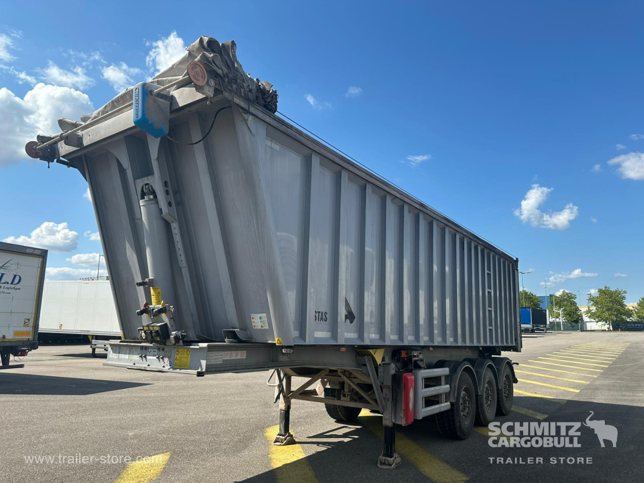 STAS Tipper Alu-square sided body - Semi-reboque basculante: foto 5 STAS Tipper Alu-square sided body - Semi-reboque basculante: foto 5