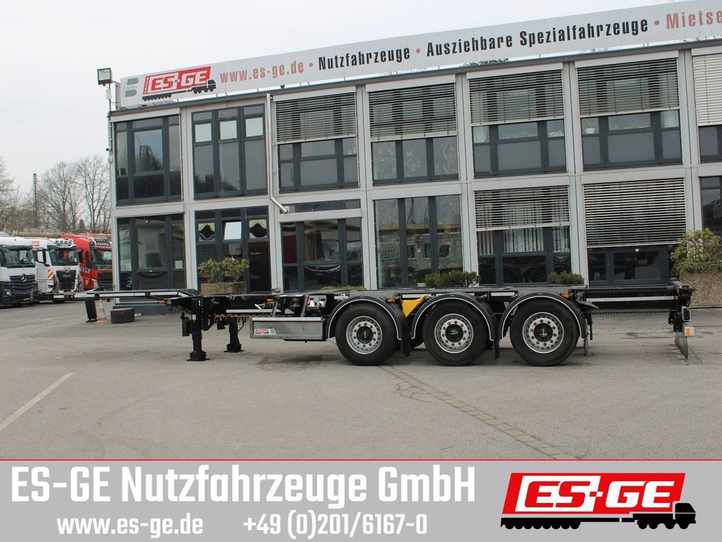 D-TEC 3-Achs-Containerchassis Multi - Semi-reboque transportador de contêineres/ Caixa móvel: foto 4 D-TEC 3-Achs-Containerchassis Multi - Semi-reboque transportador de contêineres/ Caixa móvel: foto 4
