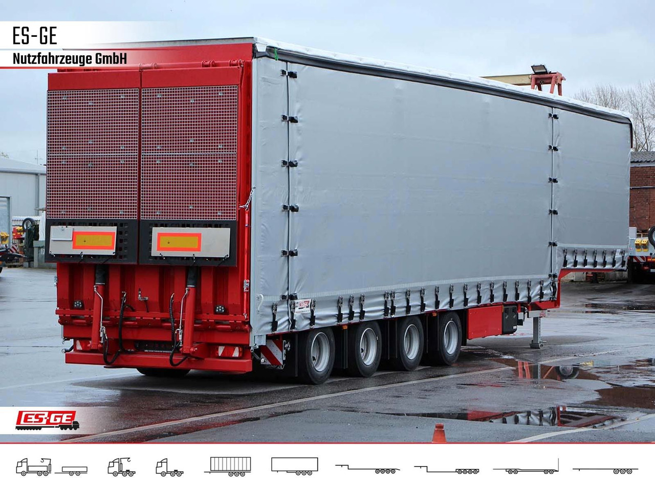 Dinkel 4-Achs-Jumbotieflader - doppelte Rampen - Semi-reboque baixa: foto 1 Dinkel 4-Achs-Jumbotieflader - doppelte Rampen - Semi-reboque baixa: foto 1