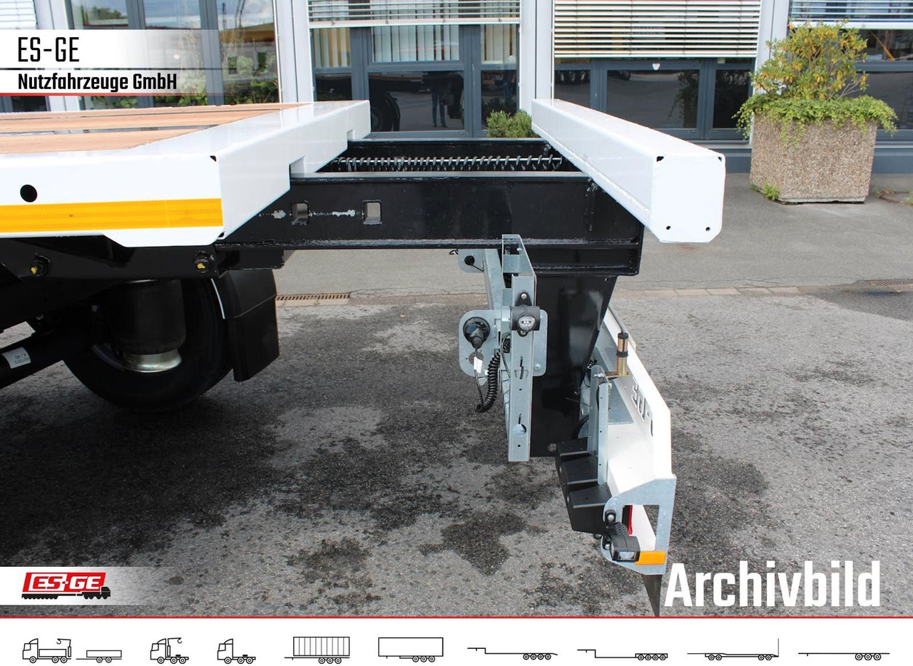 ES-GE 2-Achs-SAH, zwangsgelenkt, pneum. Heckausschub - Semi-reboque plataforma/ Caixa aberta: foto 5 ES-GE 2-Achs-SAH, zwangsgelenkt, pneum. Heckausschub - Semi-reboque plataforma/ Caixa aberta: foto 5