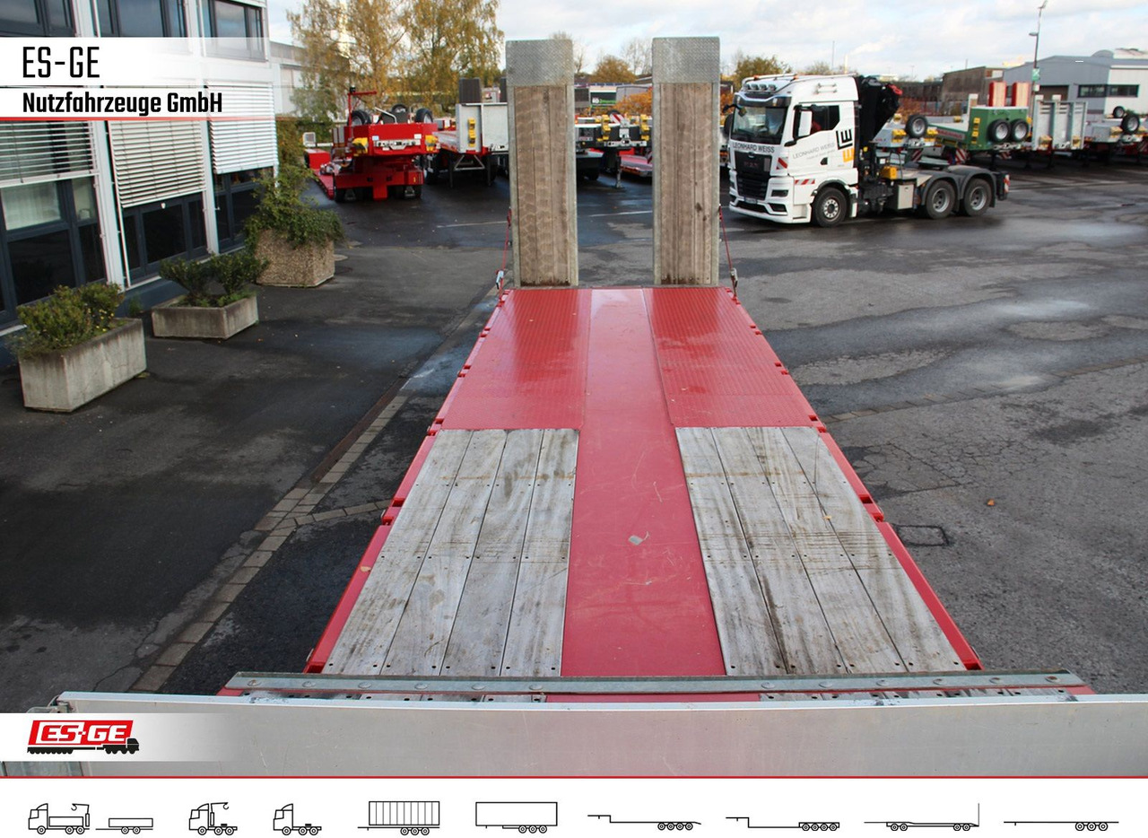 Faymonville MAX Trailer MAX100 Semi-Tieflader 1tlg. Rampen - Semi-reboque baixa: foto 4 Faymonville MAX Trailer MAX100 Semi-Tieflader 1tlg. Rampen - Semi-reboque baixa: foto 4