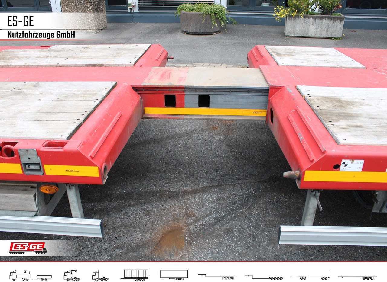 Faymonville MAX Trailer MAX100 Semi-Tieflader Radmulden - Semi-reboque baixa: foto 4 Faymonville MAX Trailer MAX100 Semi-Tieflader Radmulden - Semi-reboque baixa: foto 4