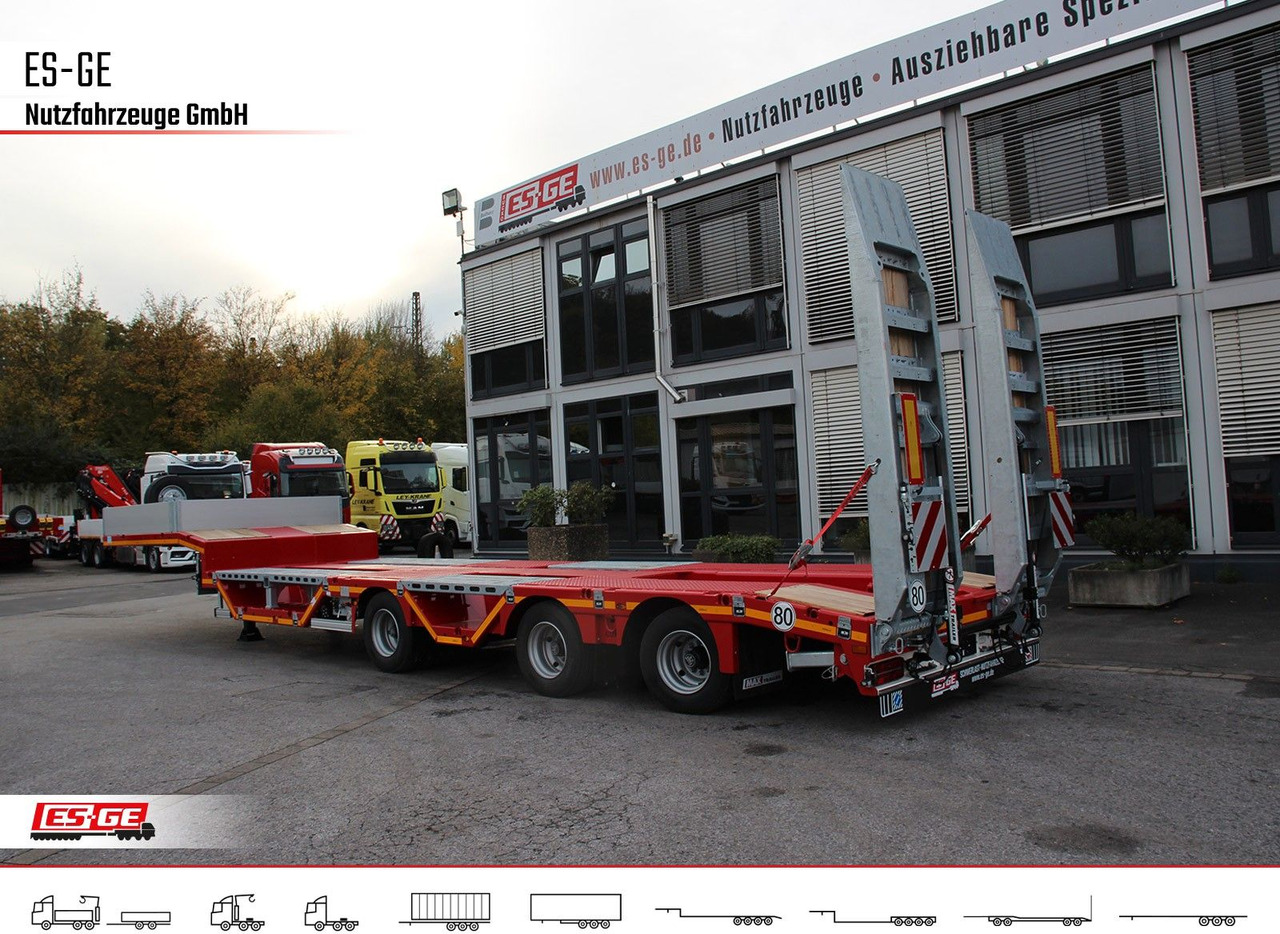 Faymonville MAX Trailer MAX100 Semi-Tieflader Radmulden - Semi-reboque baixa: foto 3 Faymonville MAX Trailer MAX100 Semi-Tieflader Radmulden - Semi-reboque baixa: foto 3