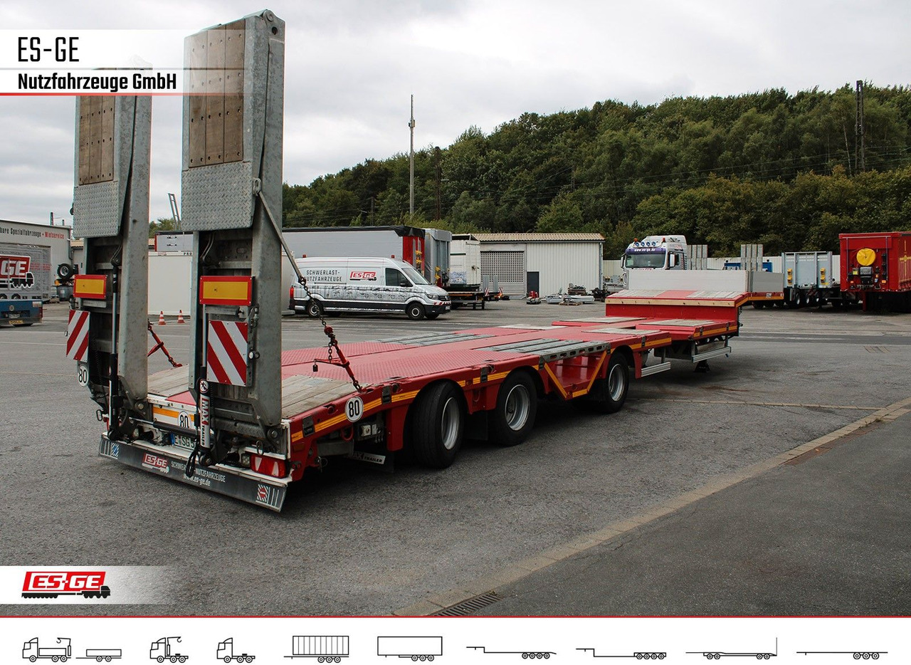 Semi-reboque baixa Faymonville MAX Trailer MAX100 Semi-Tieflader Radmulden: foto 11