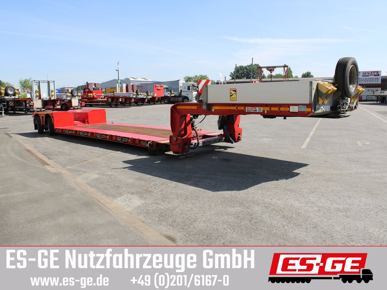 Faymonville MAX Trailer MAX510 Tiefbett 2x12 t PA - Semi-reboque baixa: foto 4 Faymonville MAX Trailer MAX510 Tiefbett 2x12 t PA - Semi-reboque baixa: foto 4