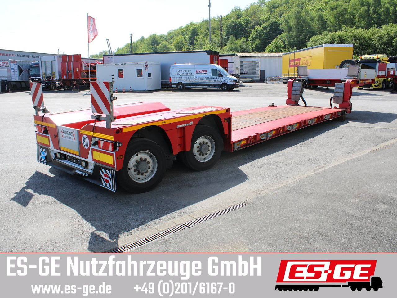 Faymonville MAX Trailer MAX510 Tiefbett 2x12 t PA - Semi-reboque baixa: foto 3 Faymonville MAX Trailer MAX510 Tiefbett 2x12 t PA - Semi-reboque baixa: foto 3