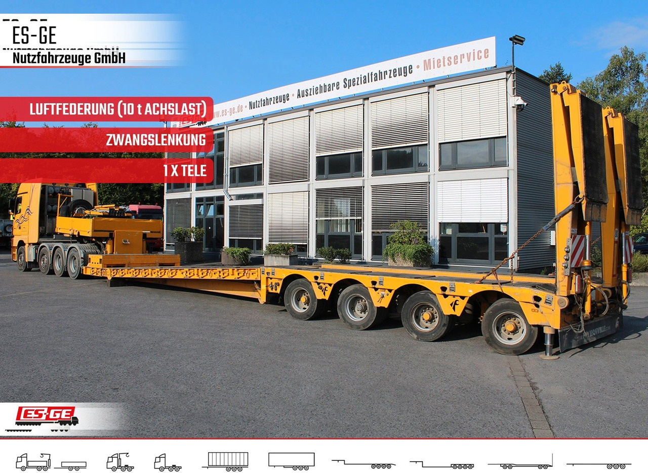 Faymonville Megamax Tiefbett 4x10 t - Semi-reboque baixa: foto 1 Faymonville Megamax Tiefbett 4x10 t - Semi-reboque baixa: foto 1