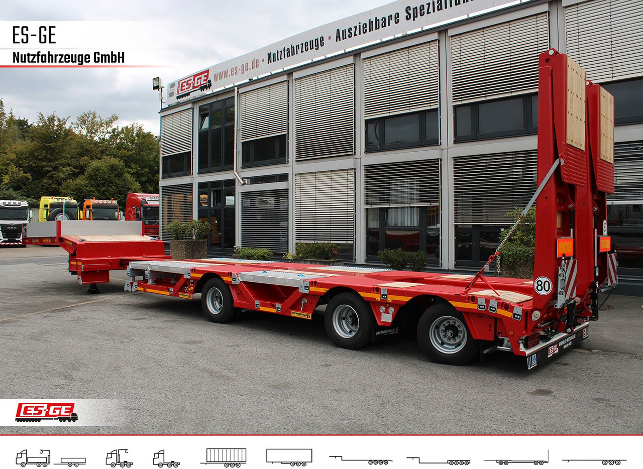 Faymonville Multimax Satteltieflader (1+2) - nachlaufgelenkt - Semi-reboque baixa: foto 1 Faymonville Multimax Satteltieflader (1+2) - nachlaufgelenkt - Semi-reboque baixa: foto 1