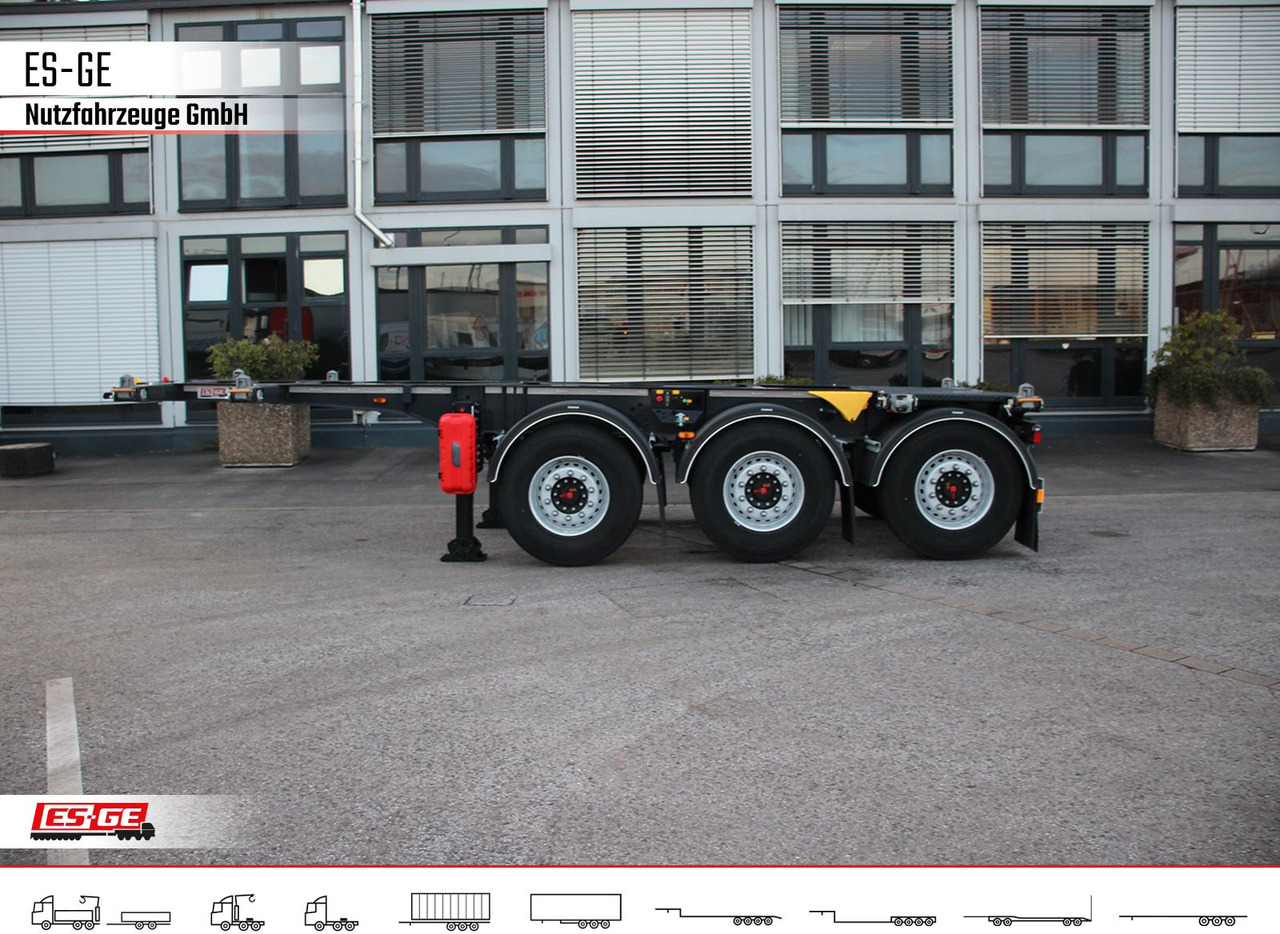 Wielton Containerchassis 20ft - Semi-reboque transportador de contêineres/ Caixa móvel: foto 1 Wielton Containerchassis 20ft - Semi-reboque transportador de contêineres/ Caixa móvel: foto 1