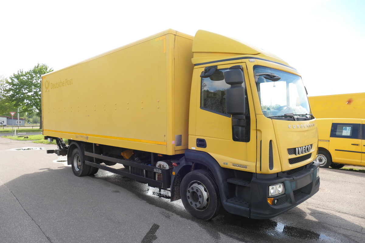 IVECO EuroCargo ML 120 E28/P AHK LBW Koffer 7,00x2,44x - Camião furgão: foto 1 IVECO EuroCargo ML 120 E28/P AHK LBW Koffer 7,00x2,44x - Camião furgão: foto 1