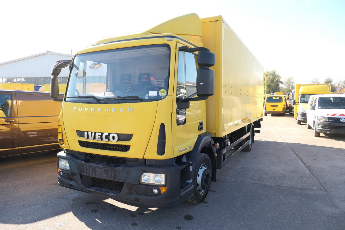 IVECO EuroCargo ML 120 E28/P AHK LBW Koffer 7,00x2,44x - Camião furgão: foto 1 IVECO EuroCargo ML 120 E28/P AHK LBW Koffer 7,00x2,44x - Camião furgão: foto 1