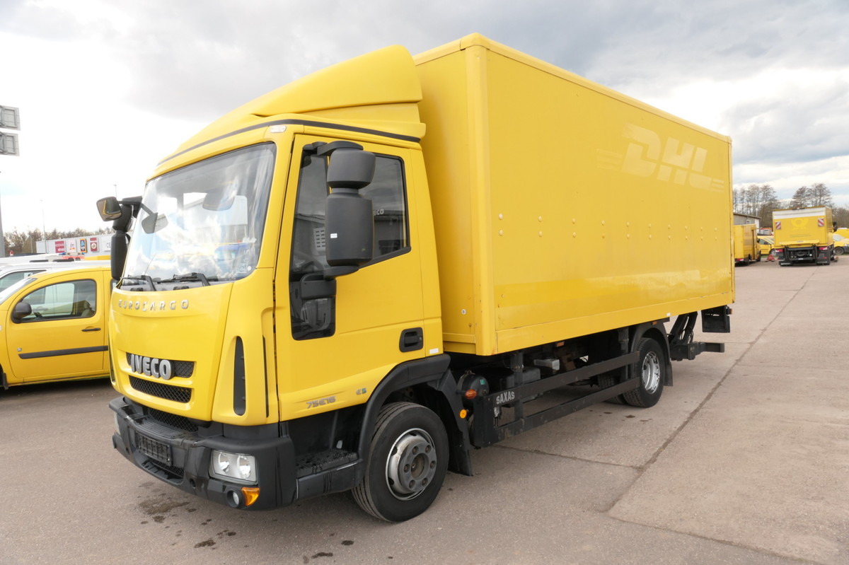 IVECO EuroCargo ML 75 E 16 P LBW LUFT AUTOMATIK COC EU - Carrinha de contentor: foto 2 IVECO EuroCargo ML 75 E 16 P LBW LUFT AUTOMATIK COC EU - Carrinha de contentor: foto 2