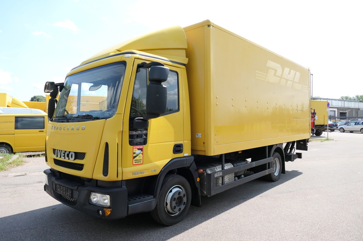 IVECO EuroCargo ML 75 E 16 P LBW LUFT AUTOMATIK COC EU - Carrinha de contentor: foto 2 IVECO EuroCargo ML 75 E 16 P LBW LUFT AUTOMATIK COC EU - Carrinha de contentor: foto 2