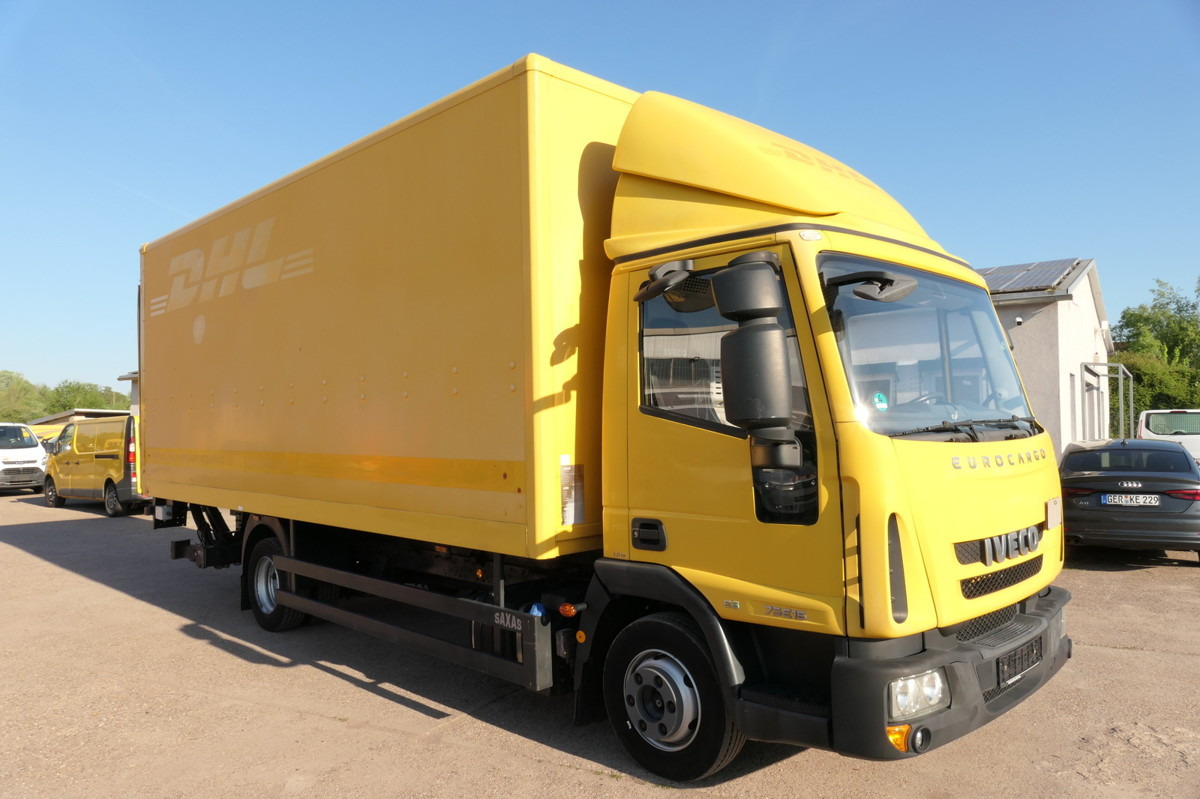IVECO EuroCargo ML 75 E 16 P LBW LUFT AUTOMATIK COC EU - Carrinha de contentor: foto 1 IVECO EuroCargo ML 75 E 16 P LBW LUFT AUTOMATIK COC EU - Carrinha de contentor: foto 1