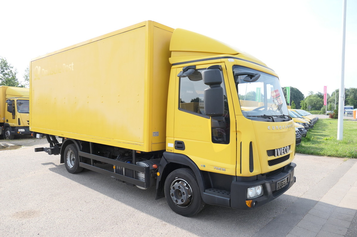 IVECO EuroCargo ML 75 E 16 P LBW LUFT AUTOMATIK COC EU - Carrinha de contentor: foto 1 IVECO EuroCargo ML 75 E 16 P LBW LUFT AUTOMATIK COC EU - Carrinha de contentor: foto 1