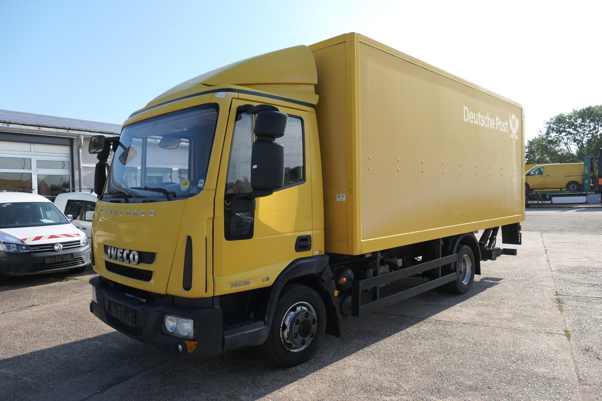 IVECO EuroCargo ML 75 E 16 P LBW LUFT AUTOMATIK COC EU - Carrinha de contentor: foto 1 IVECO EuroCargo ML 75 E 16 P LBW LUFT AUTOMATIK COC EU - Carrinha de contentor: foto 1