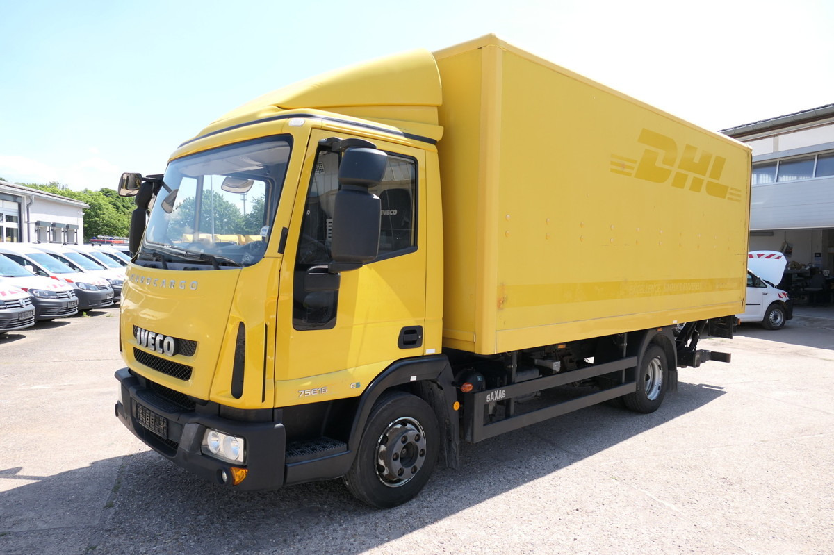 IVECO EuroCargo ML 75 E 16 P LBW LUFT AUTOMATIK COC EU - Carrinha de contentor: foto 2 IVECO EuroCargo ML 75 E 16 P LBW LUFT AUTOMATIK COC EU - Carrinha de contentor: foto 2