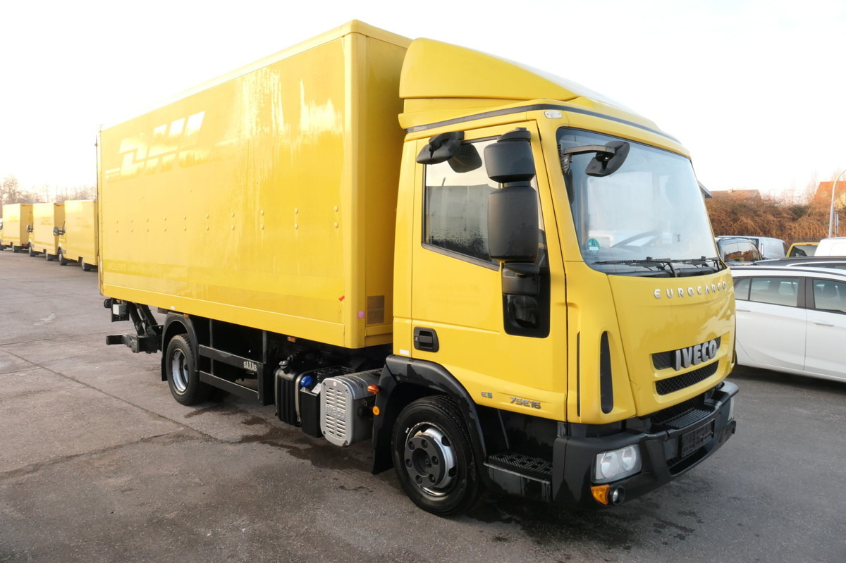 IVECO EuroCargo ML 75 E 16 P LBW LUFT EURO-5 - Carrinha de contentor: foto 1 IVECO EuroCargo ML 75 E 16 P LBW LUFT EURO-5 - Carrinha de contentor: foto 1