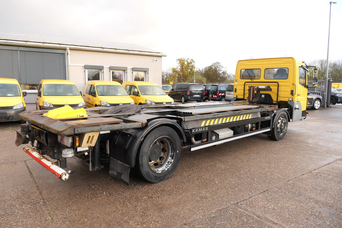 MERCEDES-BENZ KAMAG WBH 25 Wiesel Terberg Umsetzfahrz. Sattelk - Camião transportador de contêineres/ Caixa móvel: foto 1 MERCEDES-BENZ KAMAG WBH 25 Wiesel Terberg Umsetzfahrz. Sattelk - Camião transportador de contêineres/ Caixa móvel: foto 1
