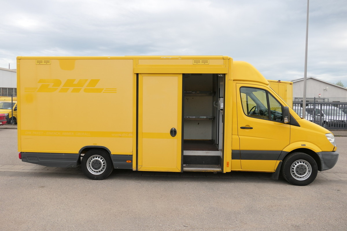 Carrinha de contentor MERCEDES-BENZ SPRINTER 310 CDI MAXI EURO-5 KOFFER REGALE KAMER: foto 7
