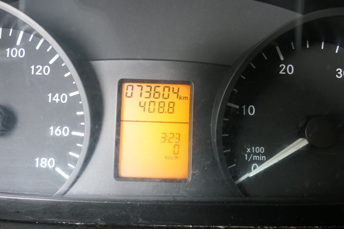 Carrinha de contentor MERCEDES-BENZ SPRINTER 310 CDI MAXI EURO-5 KOFFER REGALE KAMER: foto 16