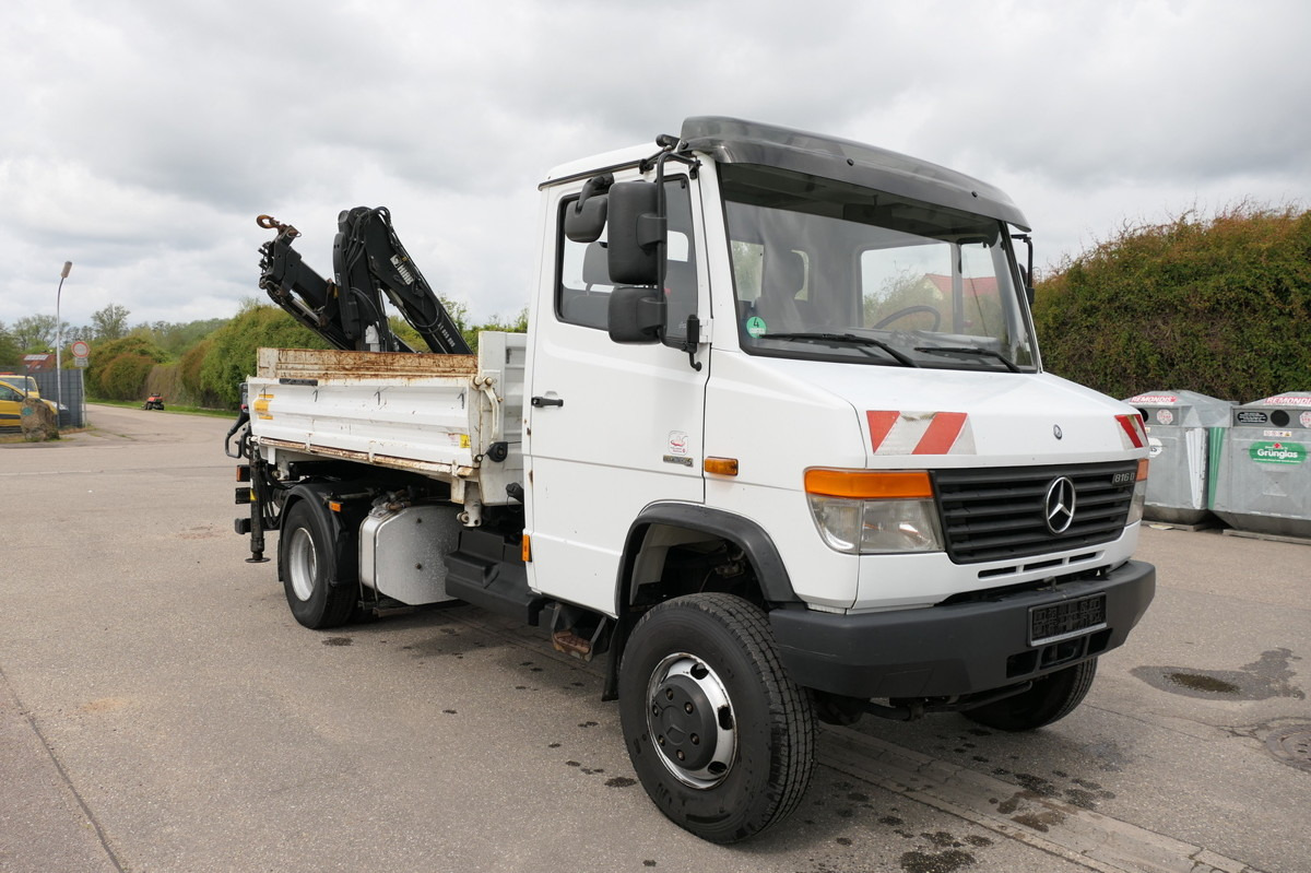 MERCEDES-BENZ Vario 816D mit Ladekran 3 Sitzer Standheizung HI - Carrinha basculante: foto 3 MERCEDES-BENZ Vario 816D mit Ladekran 3 Sitzer Standheizung HI - Carrinha basculante: foto 3