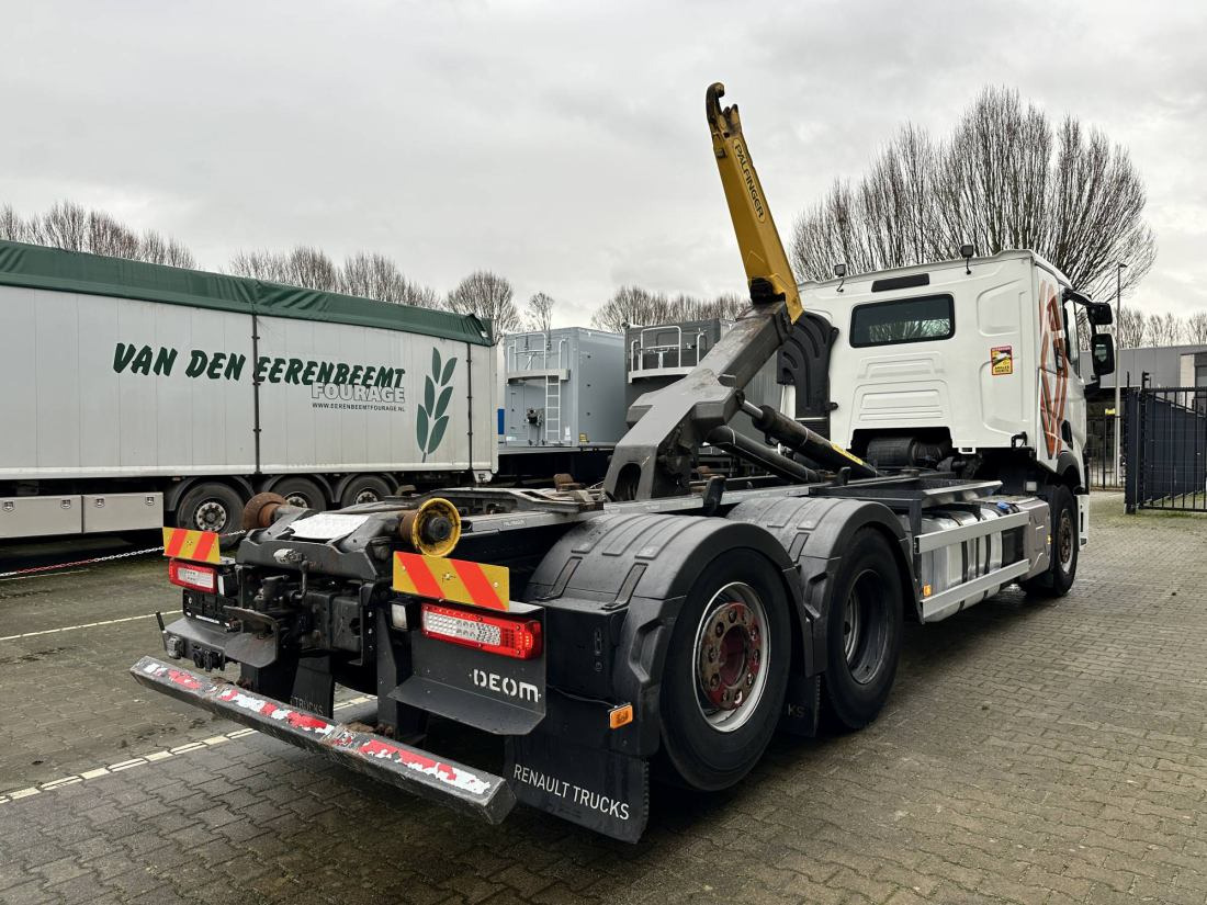 Renault T460 6x2 - 20ton Palfinger hooklift - Camião transportador de contêineres/ Caixa móvel: foto 2 Renault T460 6x2 - 20ton Palfinger hooklift - Camião transportador de contêineres/ Caixa móvel: foto 2