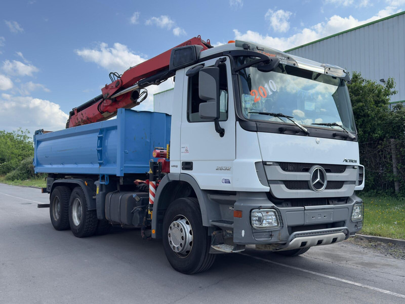 Mercedes-Benz ACTROS 2632 - Camião basculante, Camião grua: foto 1 Mercedes-Benz ACTROS 2632 - Camião basculante, Camião grua: foto 1