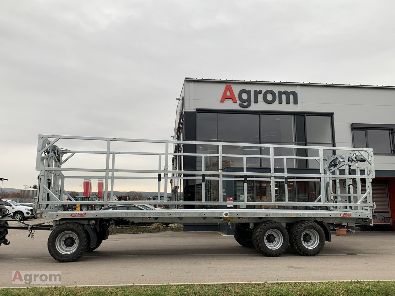 Fliegl DPW 210 BL - Remolque platforma agrícola: foto 2 Fliegl DPW 210 BL - Remolque platforma agrícola: foto 2