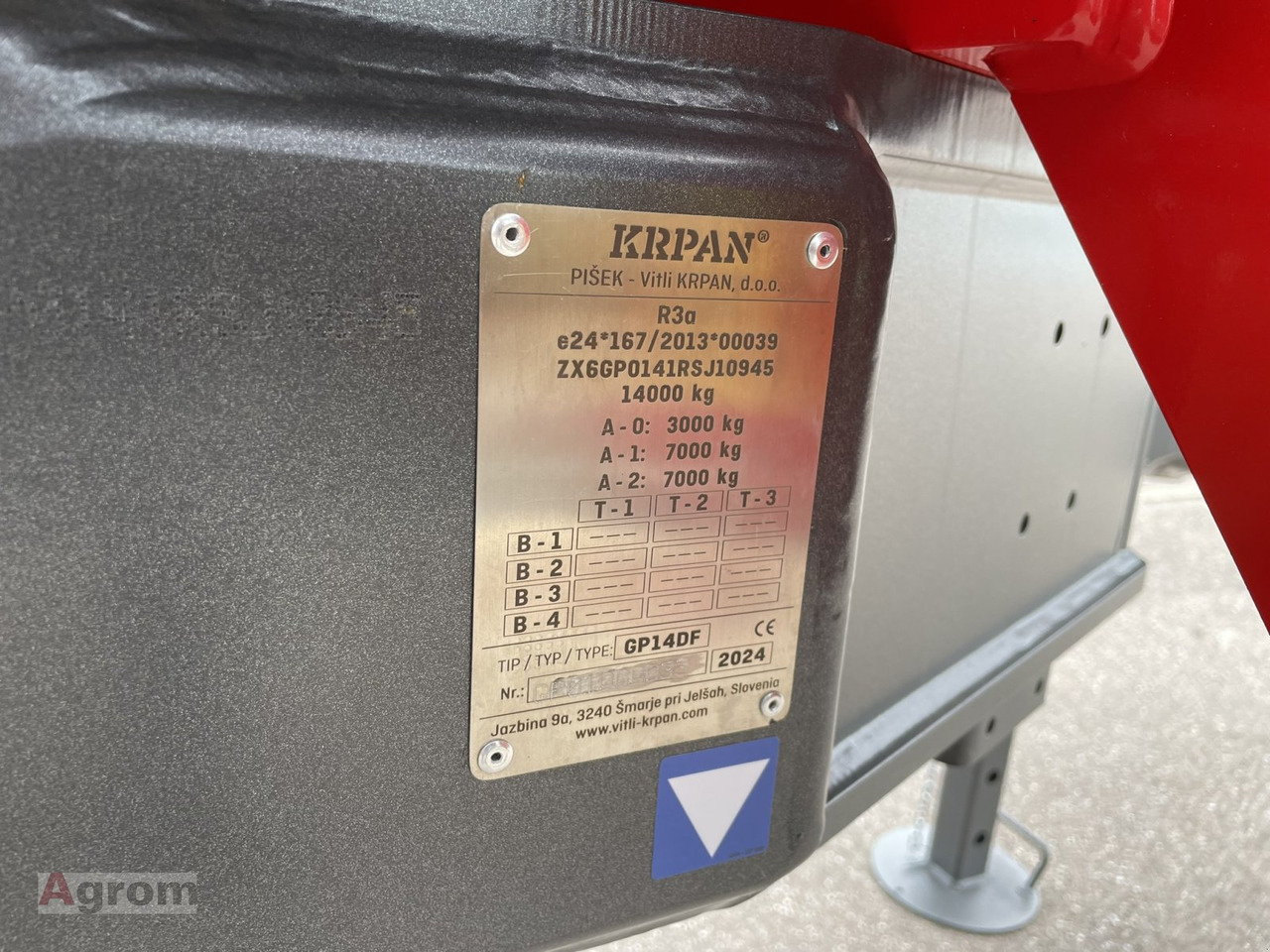 Reboque florestal novo Krpan GP 14 DF + Kran 7,4 K: foto 10