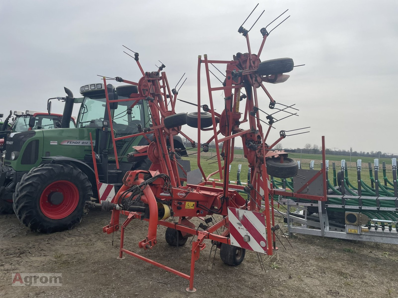 Kuhn GF 8501 - Ancinho enleirador: foto 3 Kuhn GF 8501 - Ancinho enleirador: foto 3