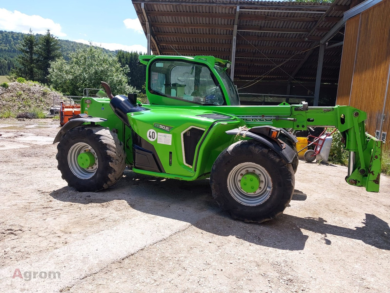 Empilhador telescópico Merlo TF 50.8 TCS-156: foto 7