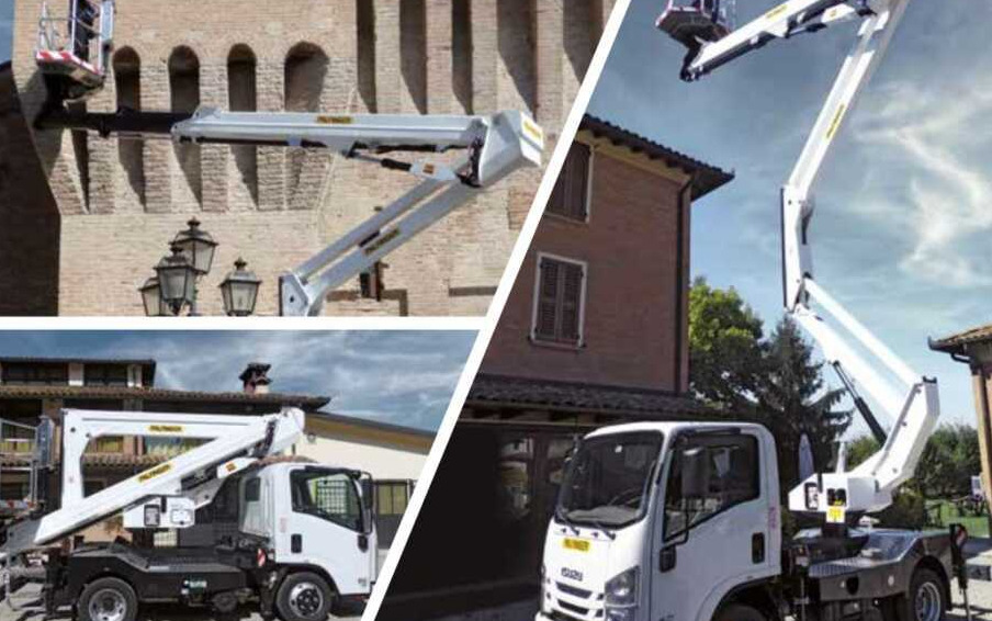 Palfinger P240 AXE (ISUZU M1) - Caminhão com plataforma aérea: foto 4 Palfinger P240 AXE (ISUZU M1) - Caminhão com plataforma aérea: foto 4