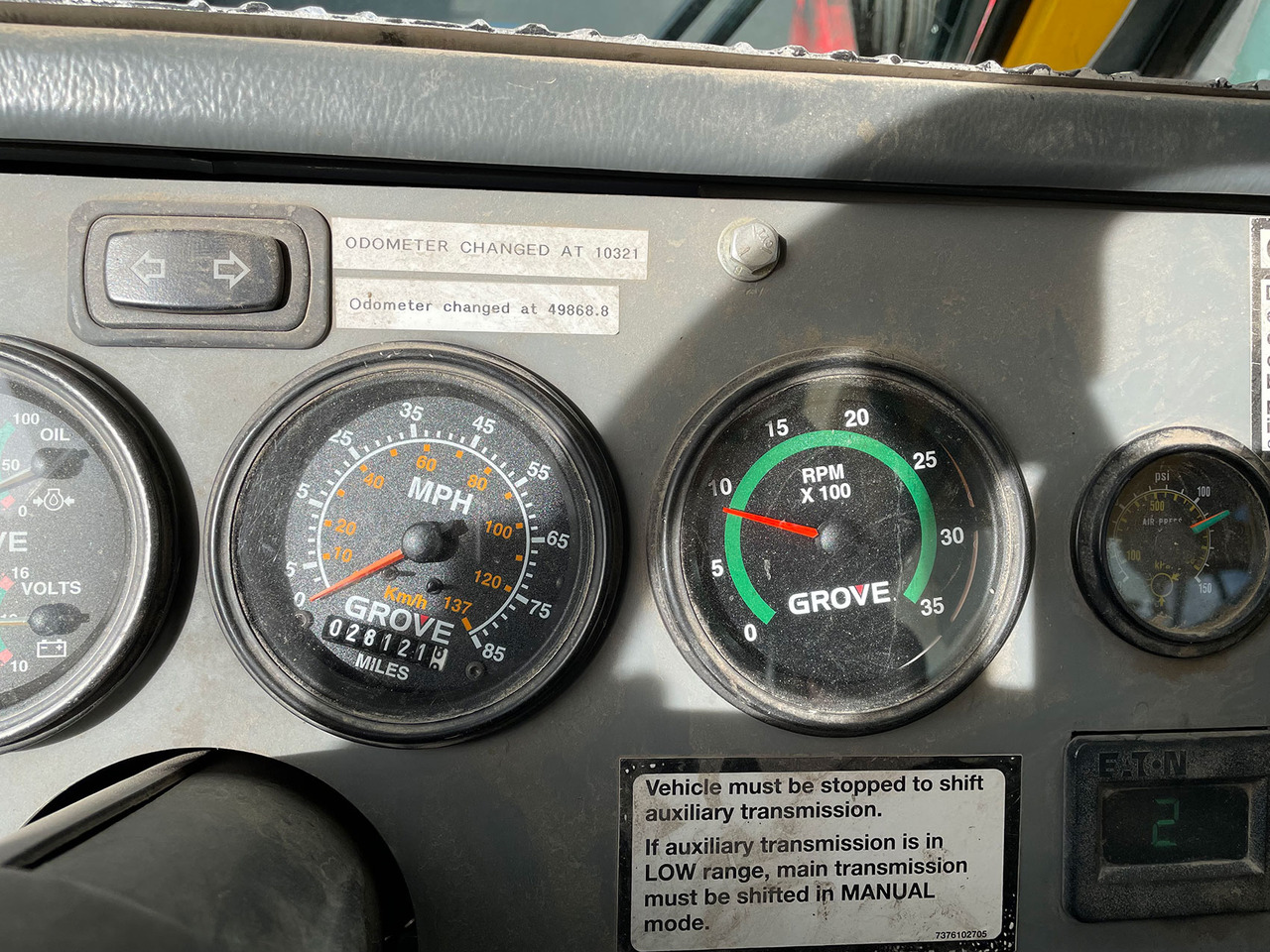 Grua móvel Grove TMS800E: foto 6