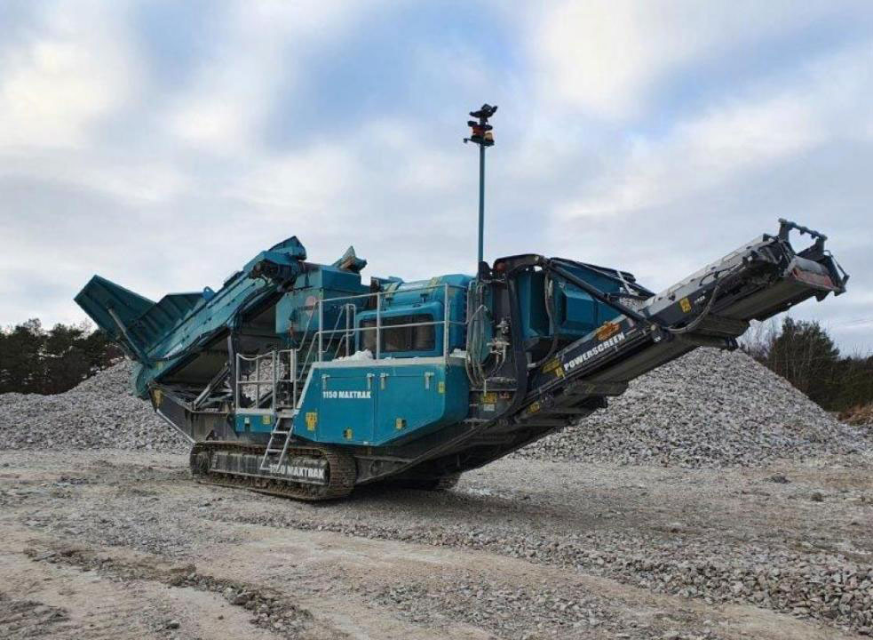 POWERSCREEN 1150 Maxtrak - Britador de cone: foto 1 POWERSCREEN 1150 Maxtrak - Britador de cone: foto 1